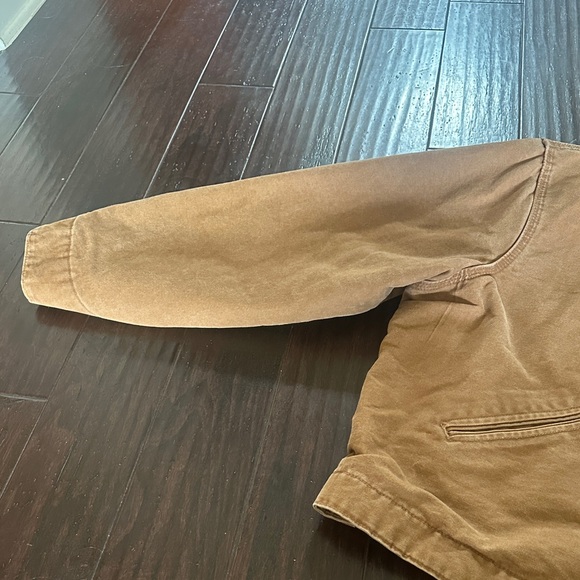 Carhartt Men’s Brown and Charcoal Jacket 2XL - Picture 4 of 5